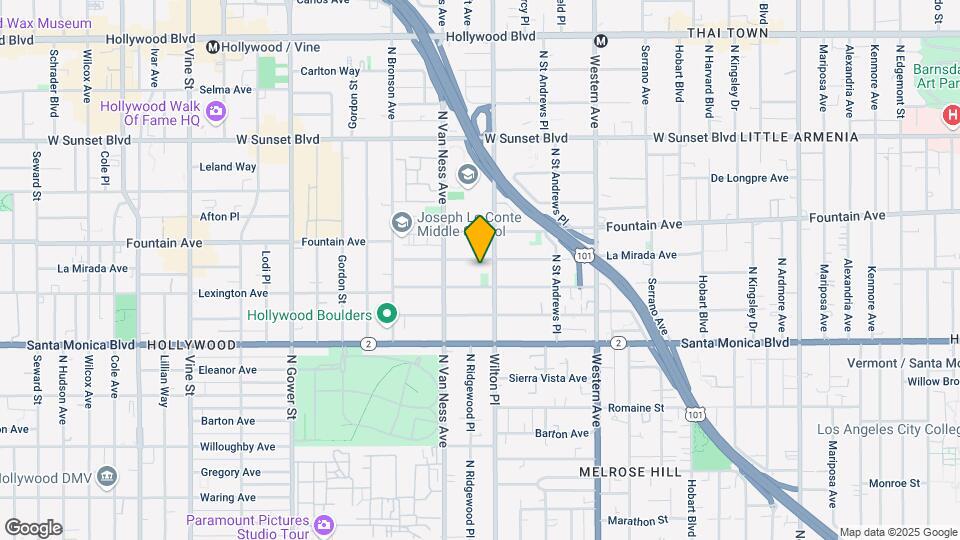 5716 La Mirada Ave Map and Location Details