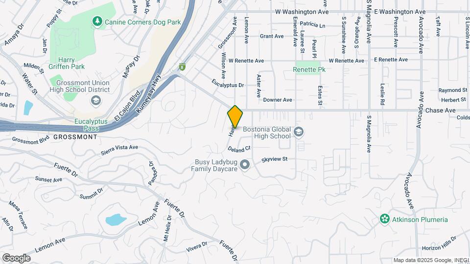 1243 Hardin Dr Map and Location Details