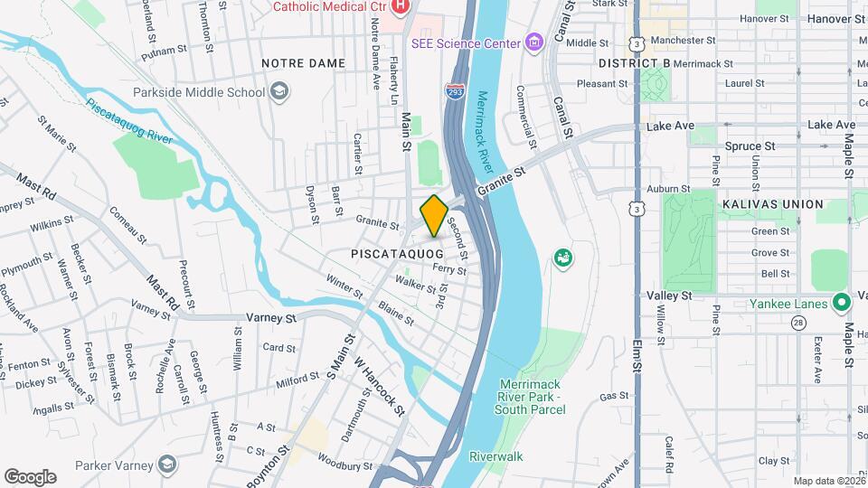 86 School St Map and Location Details