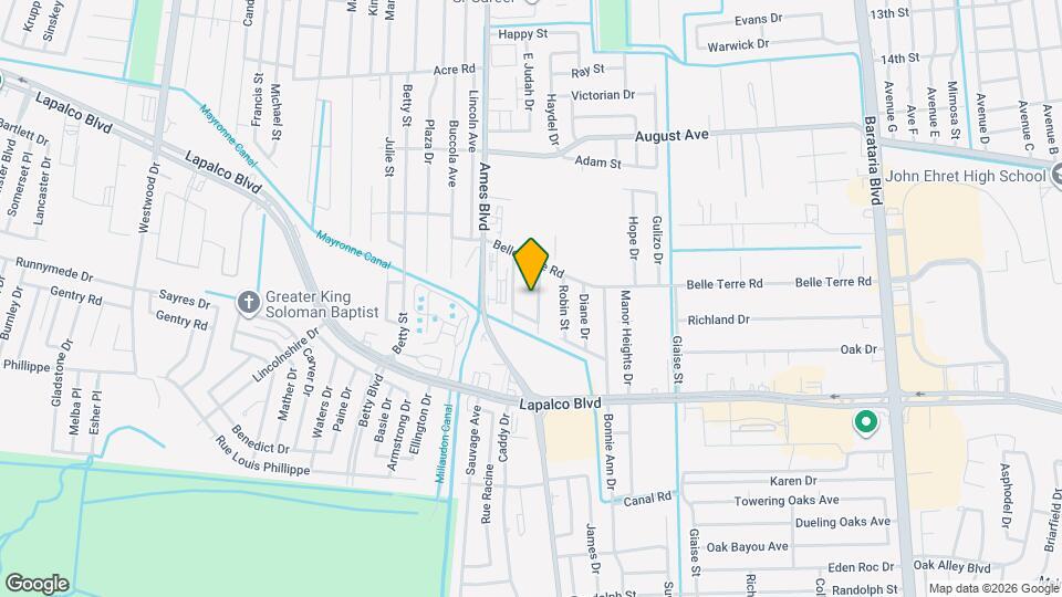 1728 Irma St Map and Location Details