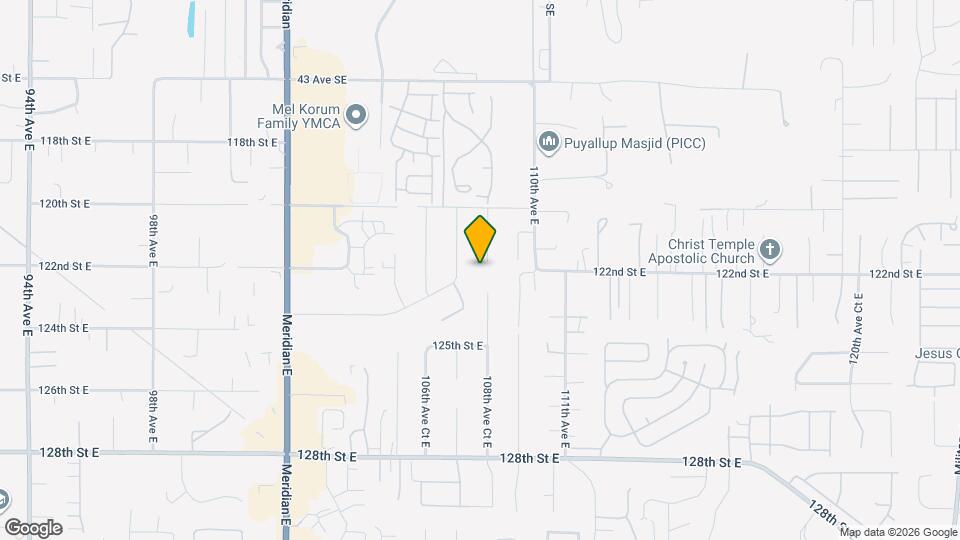 12202 108th Ave Ct E Map and Location Details