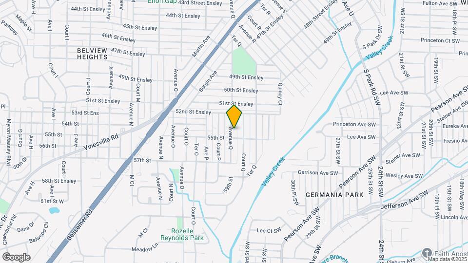 5309 Avenue Q Map and Location Details