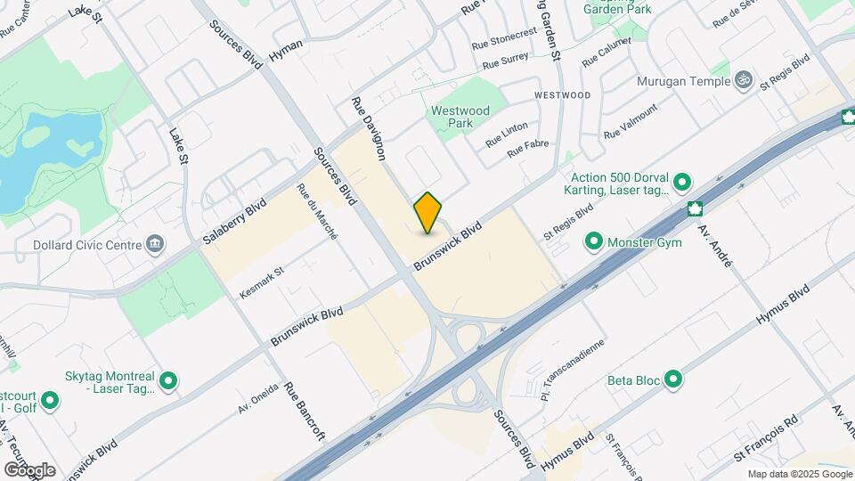 WestWalk Dollard-des-Ormeaux Map and Location Details