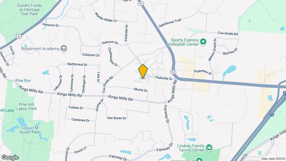 443 Lockhaven Ct Map and Location Details