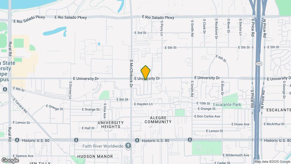 813 S Casitas Dr Map and Location Details