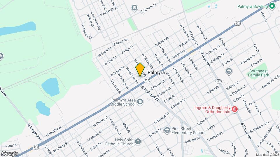 22 N Railroad St, Unit Peony Corner Apt. 101 Mapa y Detalles de la Ubicación