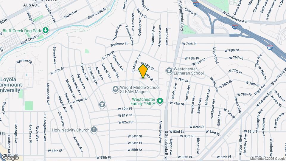 6395 W 80th St, Unit 1/2 Map and Location Details