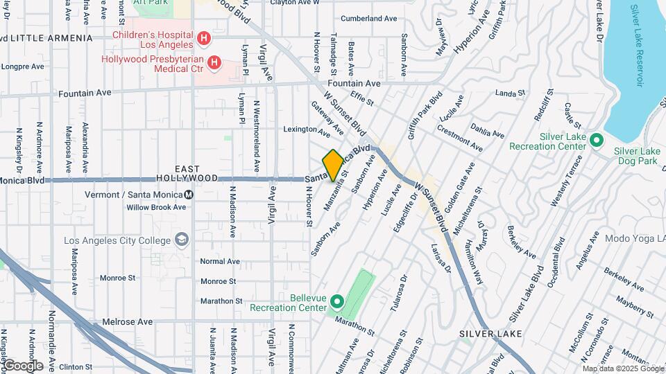 979 Manzanita St Map and Location Details