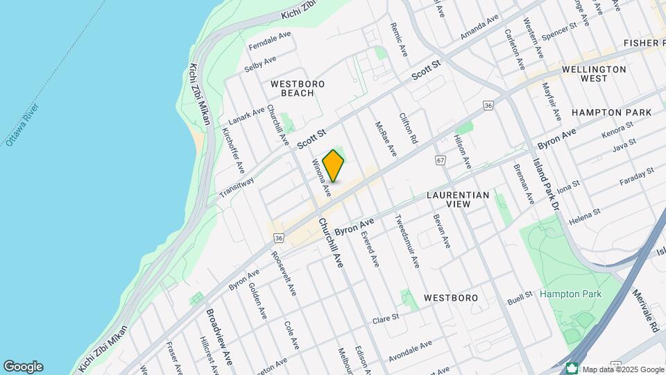 377 Winona Ave Map and Location Details