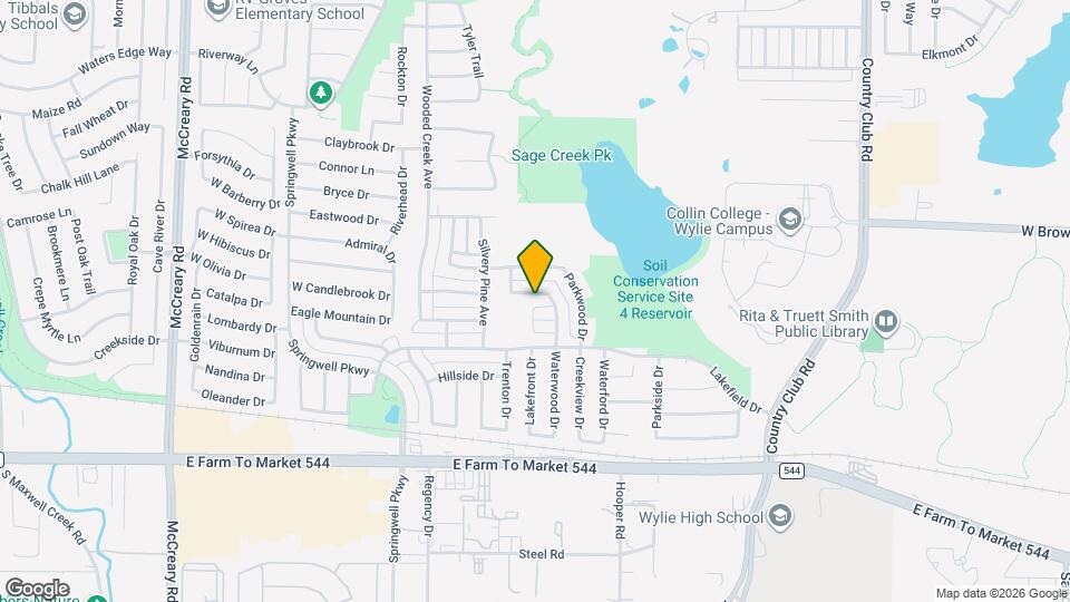 2605 Idlewood Dr Map and Location Details