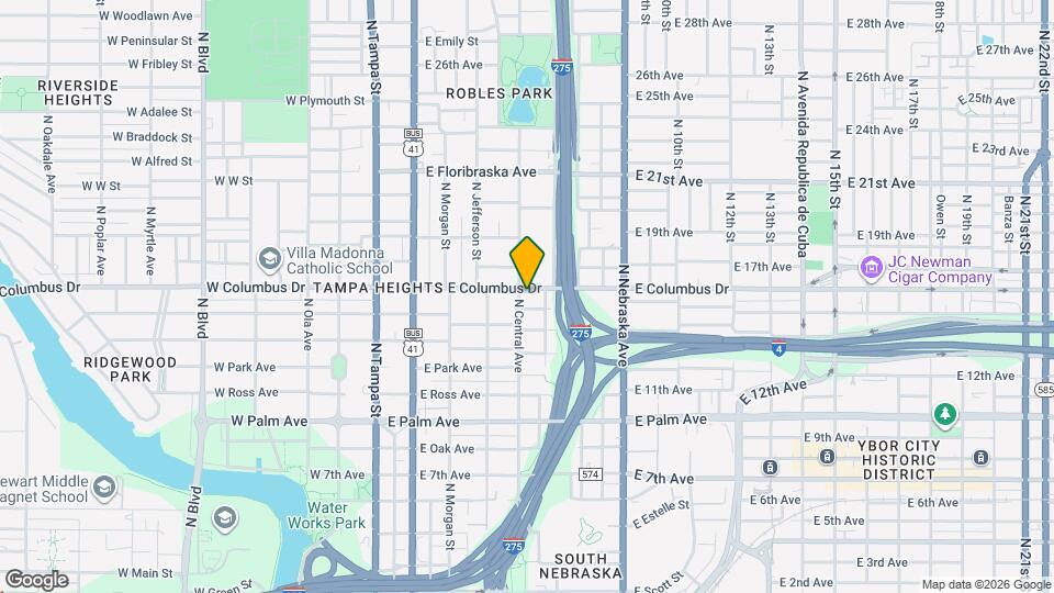 503 E Columbus Dr Map and Location Details