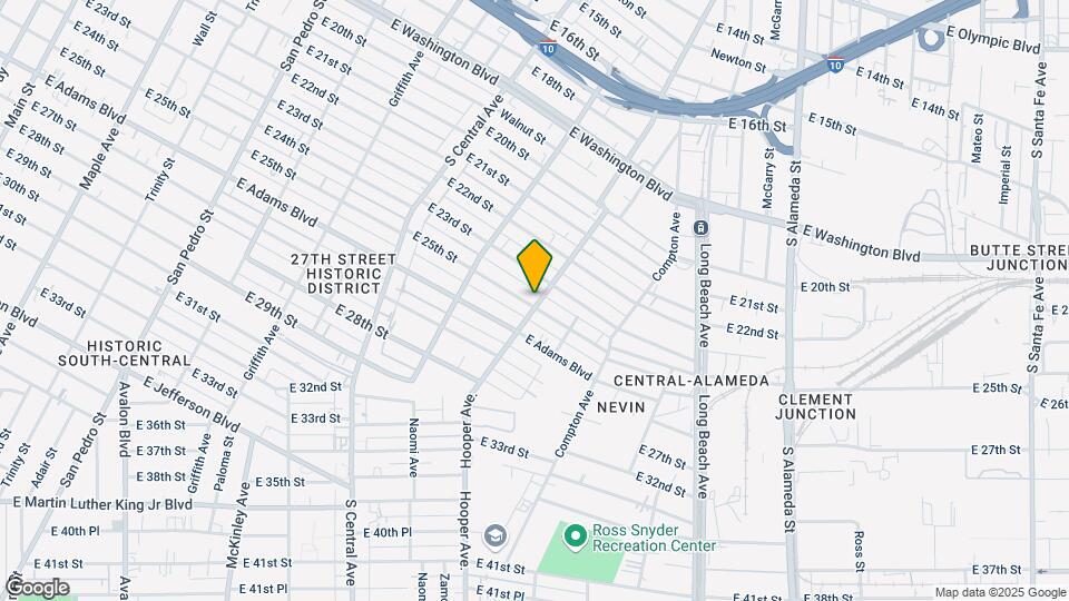 2321-2339 Hooper Ave Mapa y Detalles de la Ubicación