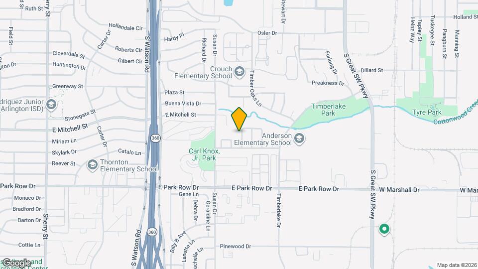 1204 Varacruz Dr Map and Location Details