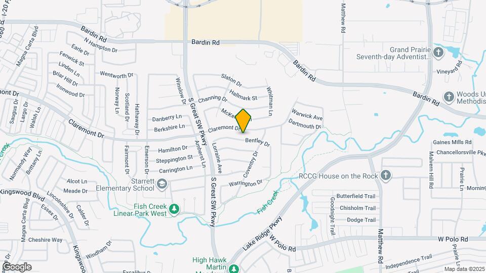 2430 Bentley Dr Map and Location Details