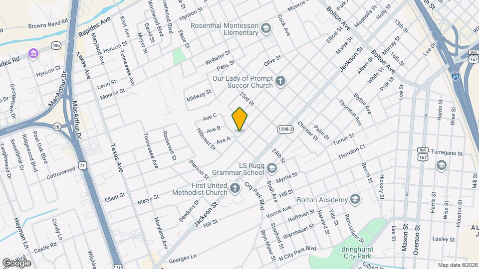 2434 Elliott St Map and Location Details