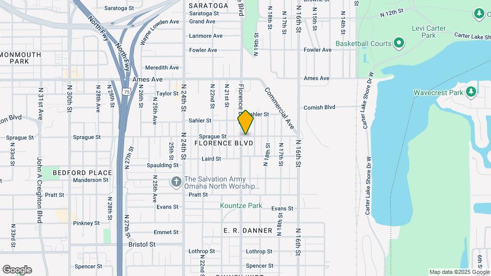 3931 Florence Blvd Map and Location Details
