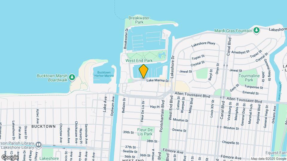 500 Lake Marina Ave Map and Location Details