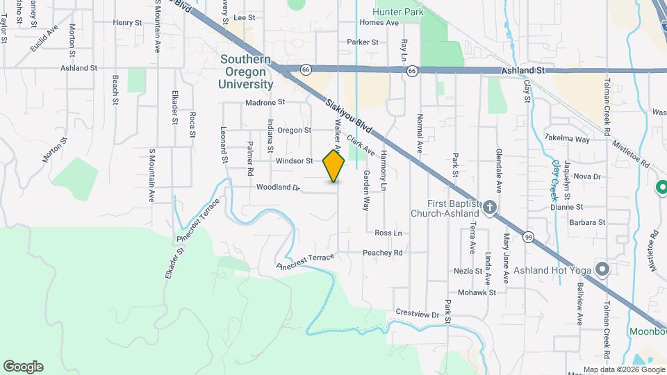 1579 Woodland Dr Map and Location Details