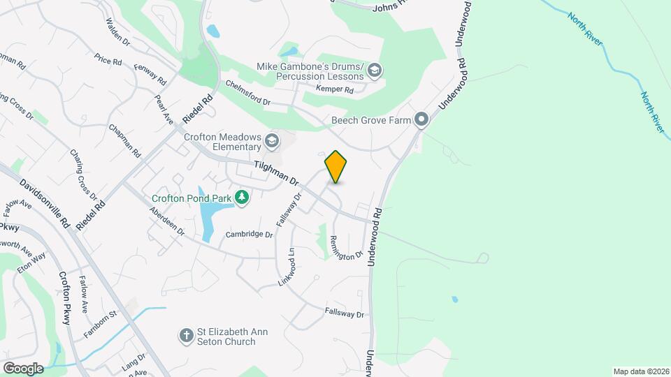 2050 Forest Hill Ln Map and Location Details