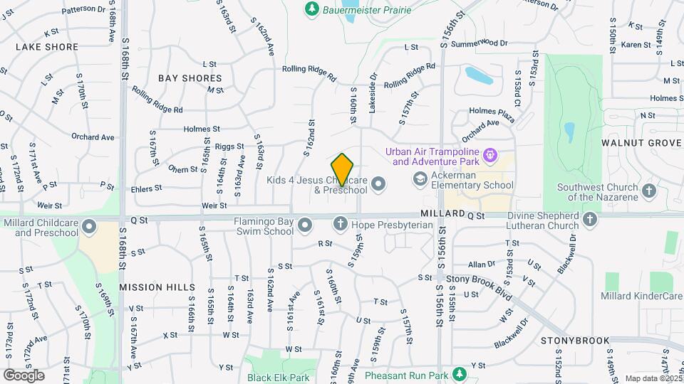 5074 S 159th Cir Map and Location Details