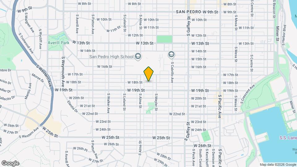 951-951 W 18th St Map and Location Details