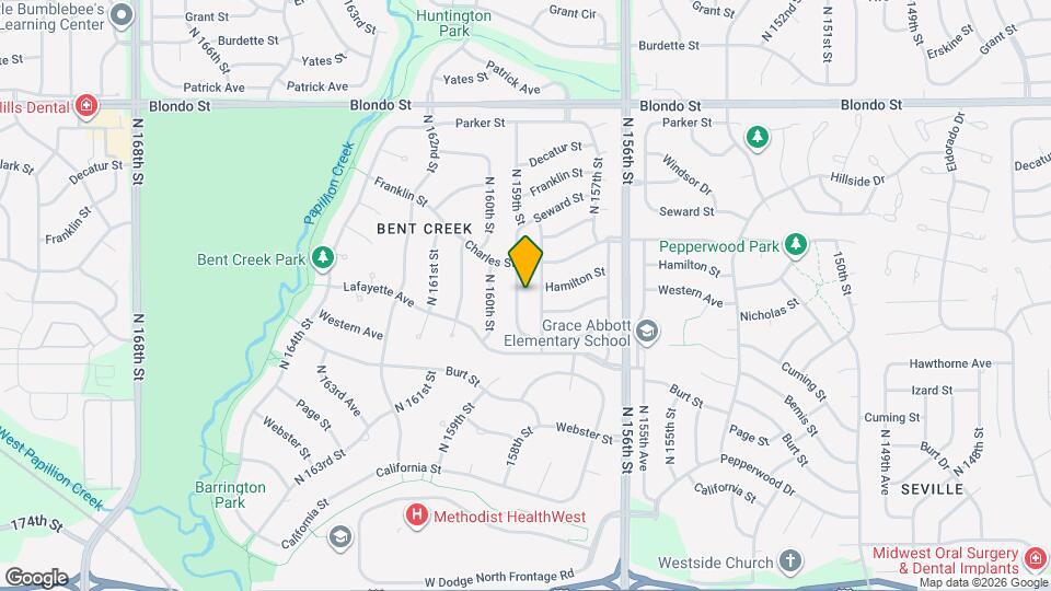 1317 N 159th St Map and Location Details