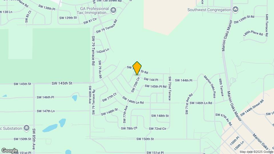14424 SW 75th Cir Map and Location Details