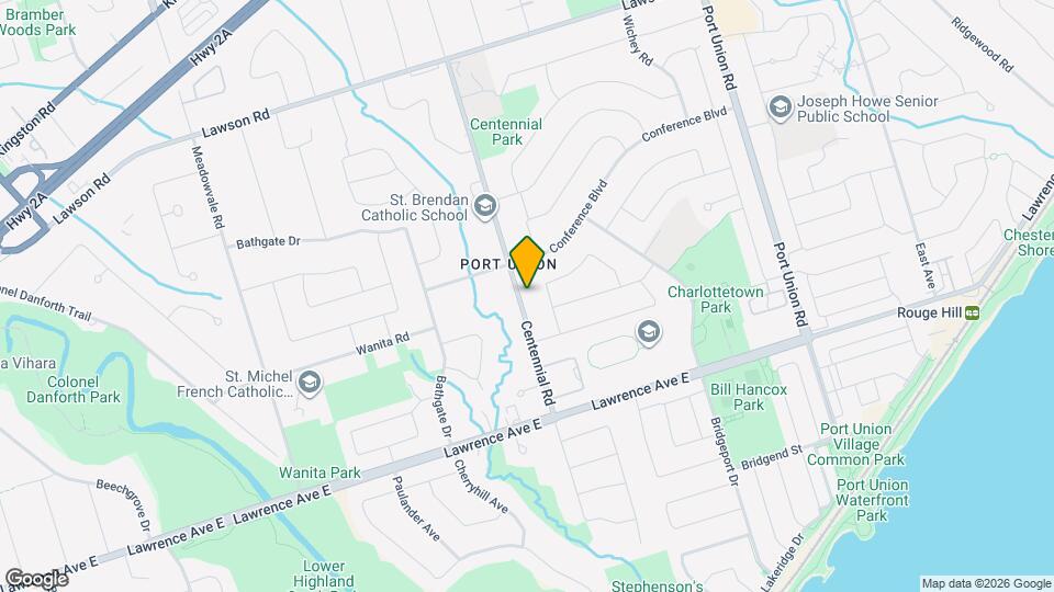 151 Centennial Rd Map and Location Details