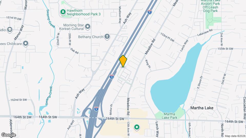 15808 14th Ave W Map and Location Details