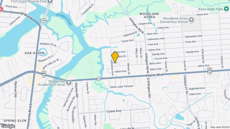 7029 Berry Ave Map and Location Details