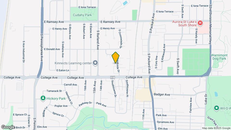 6205 S Creekside Dr Map and Location Details