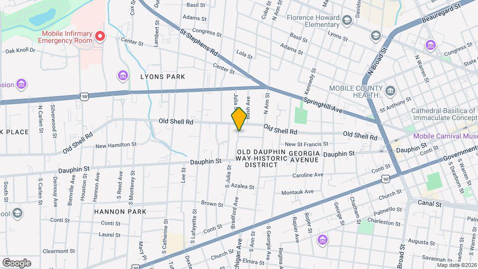 1324 Chamberlain Ave Map and Location Details