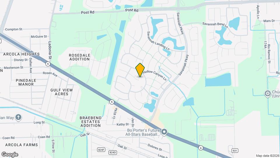 14103 Spring Knoll Ln Map and Location Details