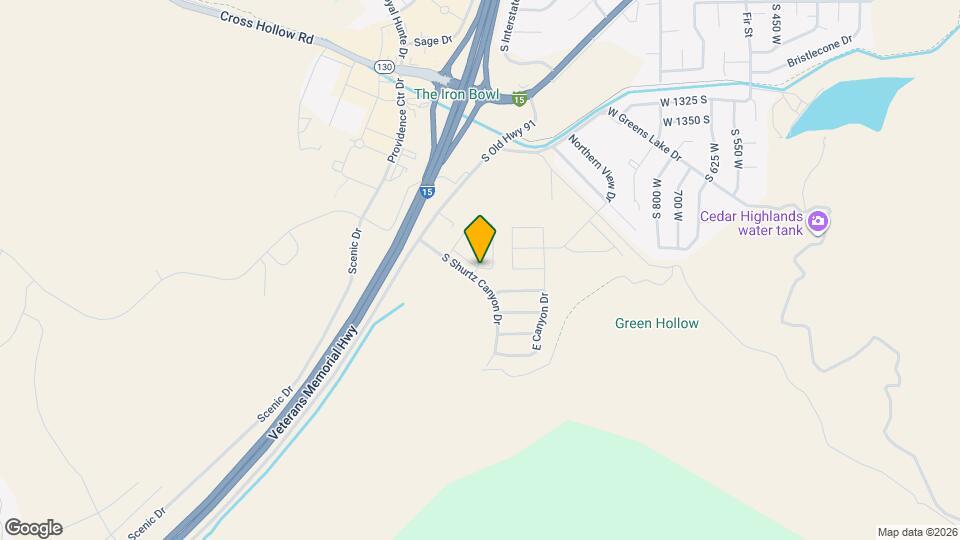 1509 W Topaz Dr Map and Location Details