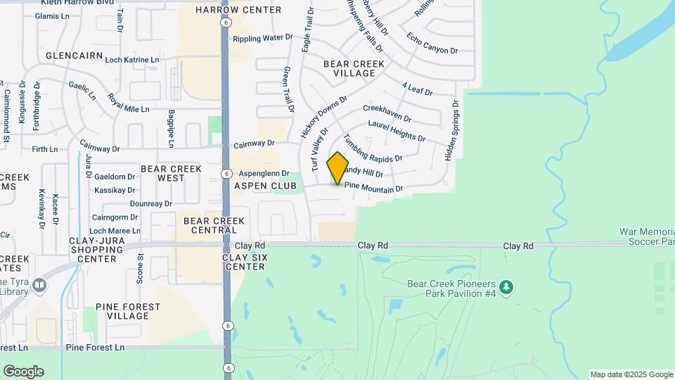 15835 Pine Mountain Dr Map and Location Details