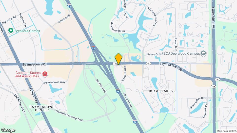 9144 Baymeadows Rd Map and Location Details