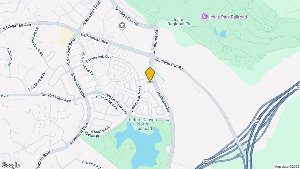 155 N Cross Creek Rd, Unit A Map and Location Details