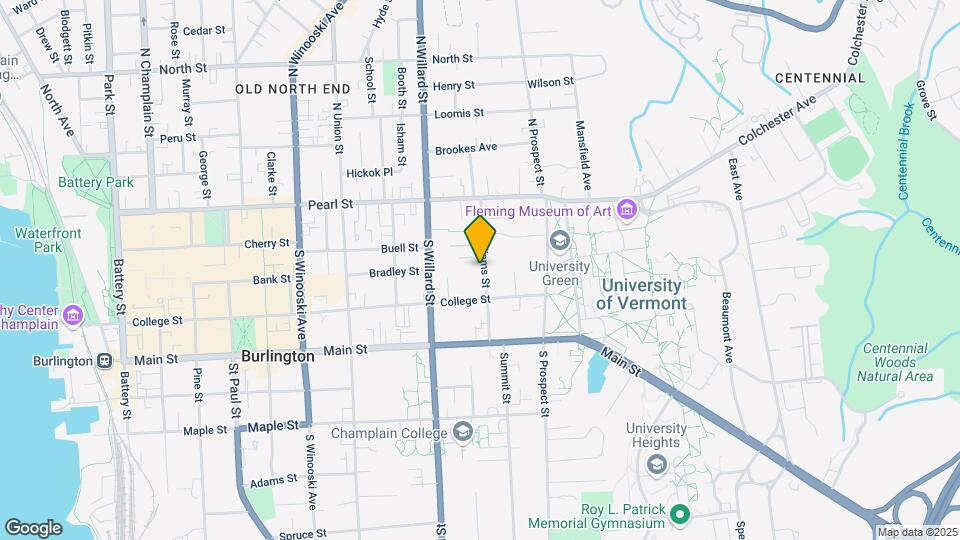 81 S Williams St Map and Location Details