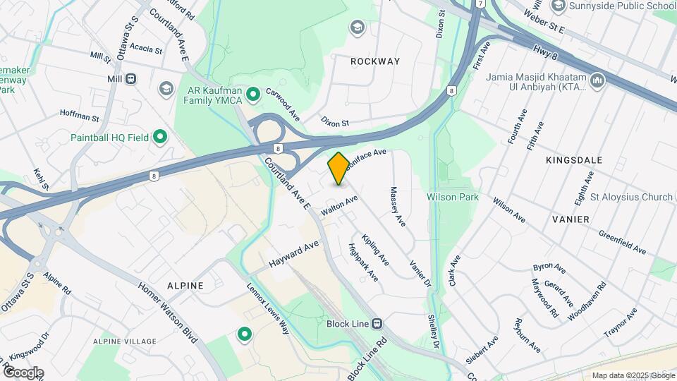 71 Vanier Dr Map and Location Details