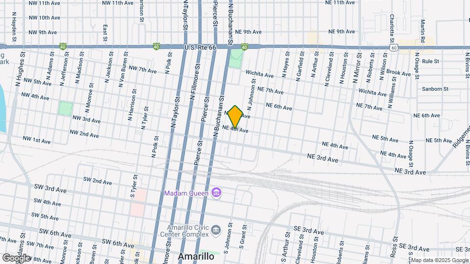 308 N Lincoln St Map and Location Details