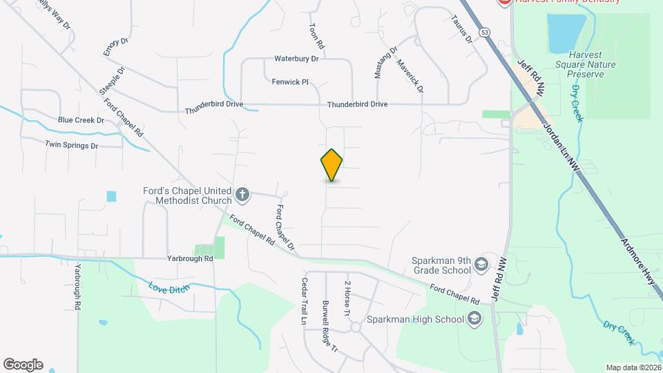 103 Ashby Pond Dr Map and Location Details