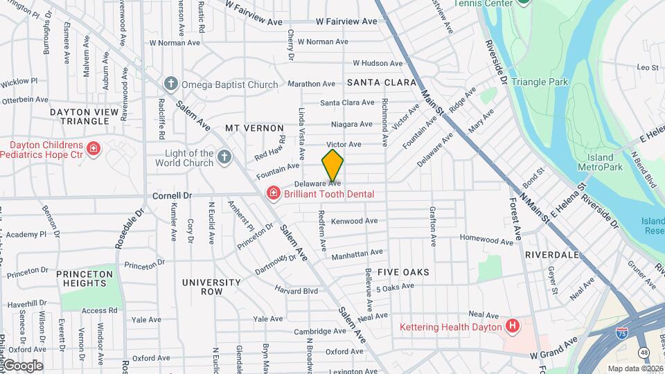 420 Delaware Ave Map and Location Details