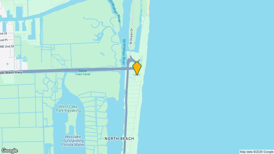 6051 N Ocean Dr, Unit 602 Map and Location Details