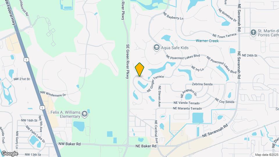 1998 NE Ginger Terrace Map and Location Details