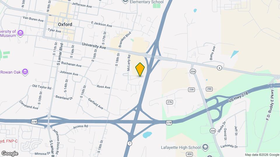 126 Fallsgrove Rd Map and Location Details