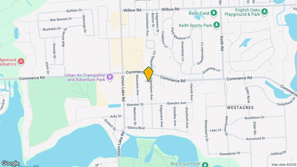 3066 Greenlawn Ave Map and Location Details