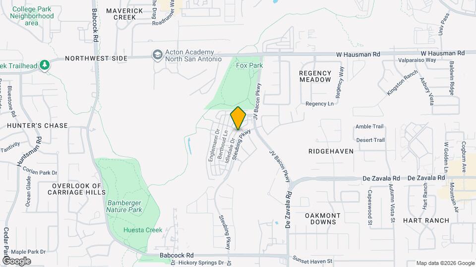 12922 Idledale Dr Map and Location Details