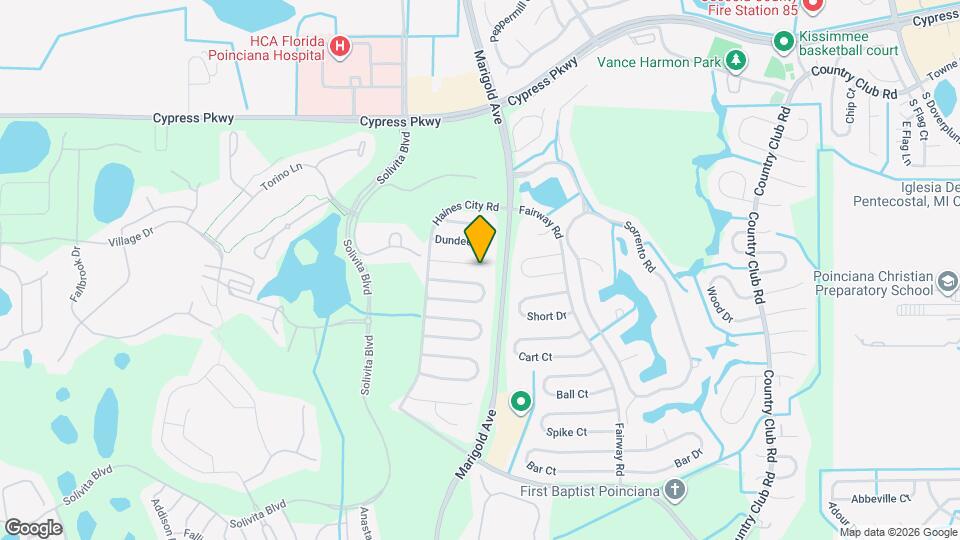 320 Clearwater Ln Map and Location Details