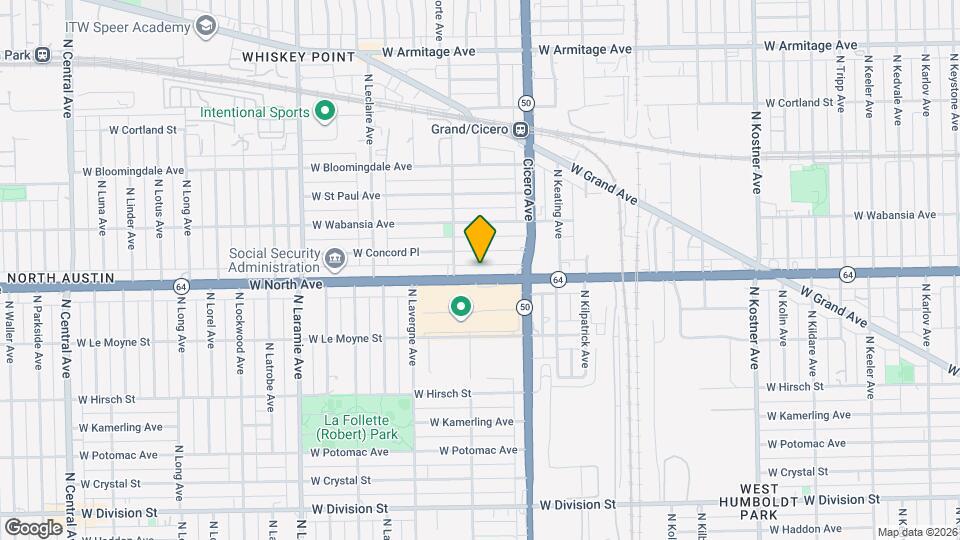4850 W North Ave Mapa y Detalles de la Ubicación