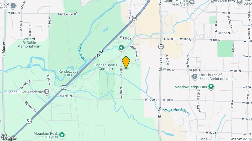 221 W 1458 S Map and Location Details